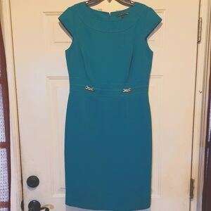 Preston & York Teal Green Dress